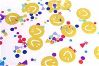 Table Confetti - Happy Faces