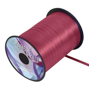 Ribbon Curling Burgundy - 5mm