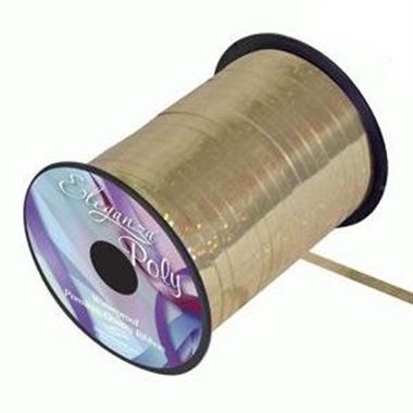 Ribbon Curling Holographic Gold - 5mm