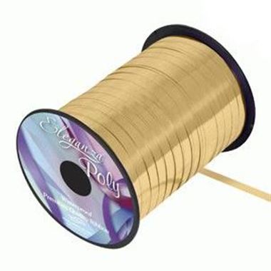 Ribbon Curling Metallic Gold - 5mm