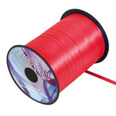 Ribbon Curling Red - 5mm