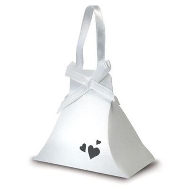 Favour Box - Pearl White Handbag