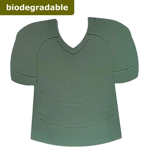 Floral Foam Football Shirt Biodegradable Wholesale Flowers Florist Supplies UK