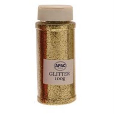 Flower Glitter - Gold