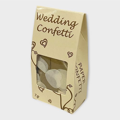 Gold & Ivory Paper Confetti