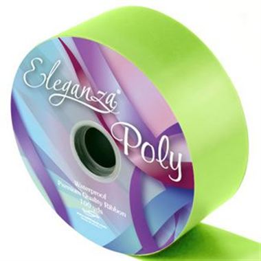 Ribbon Poly - Lime Green 