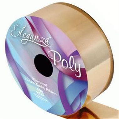 Ribbon Poly - Metallic Gold