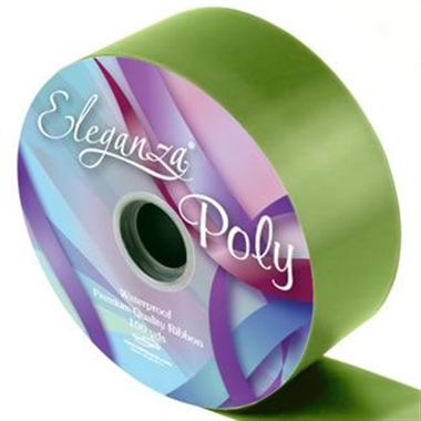 Ribbon Poly - Pistachio Green