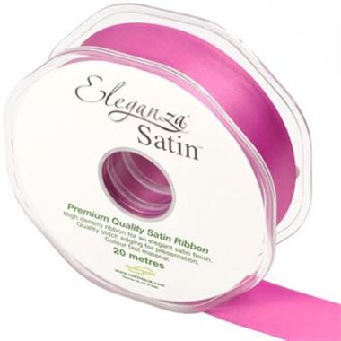 Ribbon Satin Cerise - 25mm