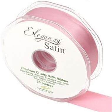 Ribbon Satin Classic Pink - 25mm