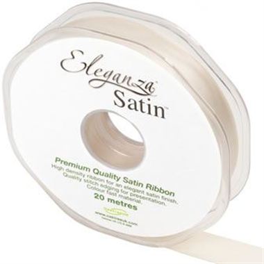 Ribbon Satin Cream - 15mm