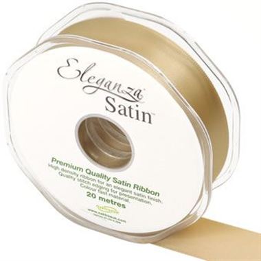 Ribbon Satin Gold - 25mm