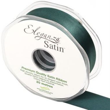 Ribbon Satin Green - 25mm