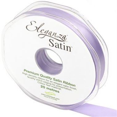 Ribbon Satin Lavender - 15mm