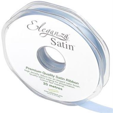 Ribbon Satin Light Blue - 10mm