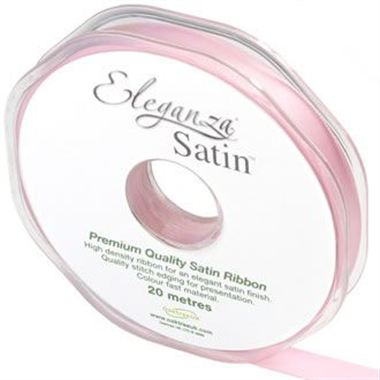 Ribbon Satin Light Pink - 10mm