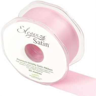 Ribbon Satin Light Pink - 38mm