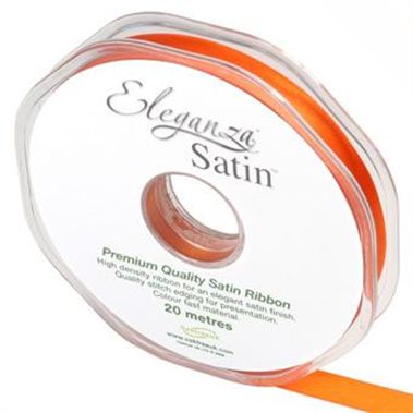 Ribbon Satin Orange - 10mm 