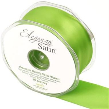 Ribbon Satin Pistachio Green - 38mm