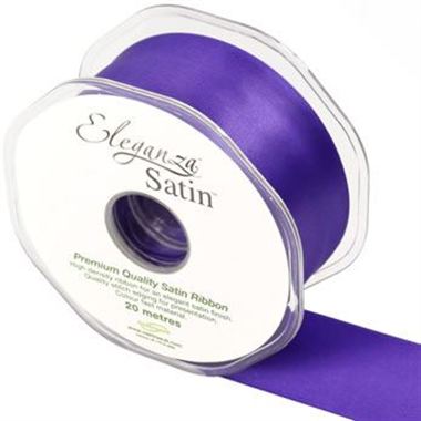 Ribbon Satin Purple - 38mm