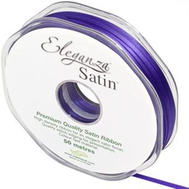 Ribbon Satin Purple - 3mm