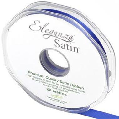 Ribbon Satin Royal Blue - 10mm