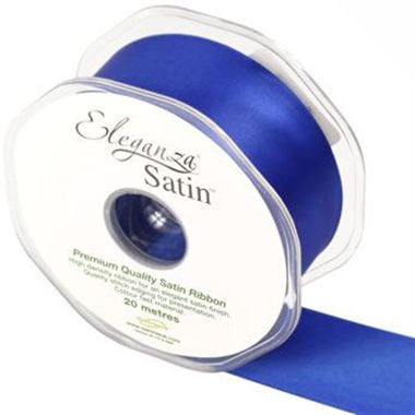 Ribbon Satin Royal Blue - 38mm
