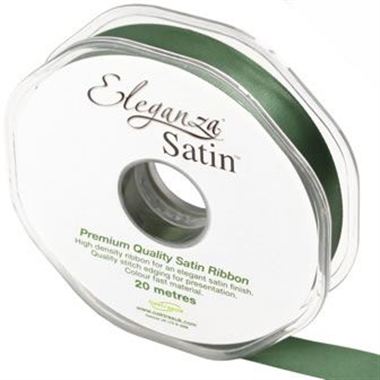 Ribbon Satin Sage Green - 15mm