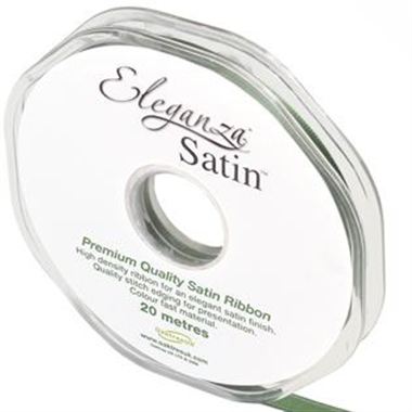 Ribbon Satin Sage Green - 6mm 