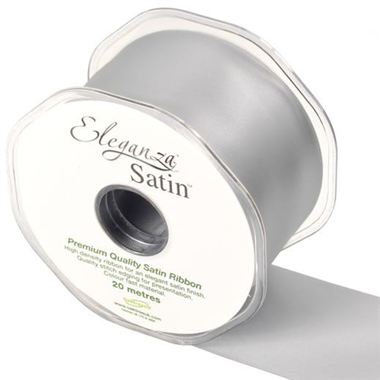 Ribbon Satin Silver - 50mm