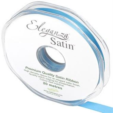 Ribbon Satin Turquoise - 10mm