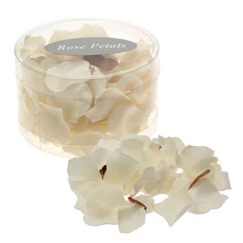 Silk Rose Petals - Cream 
