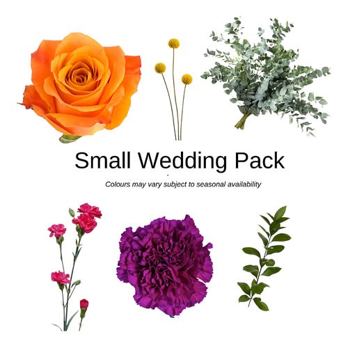 Wedding Flower Packs - Rainbow