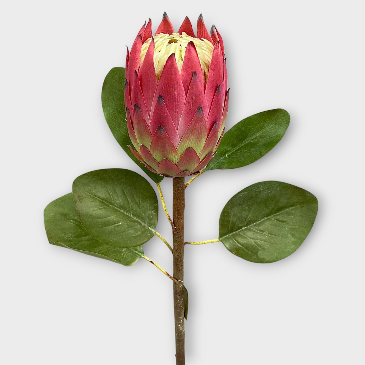 Artificial Faux Silk Flowers & Foliage UK Artificial Faux Pink Protea