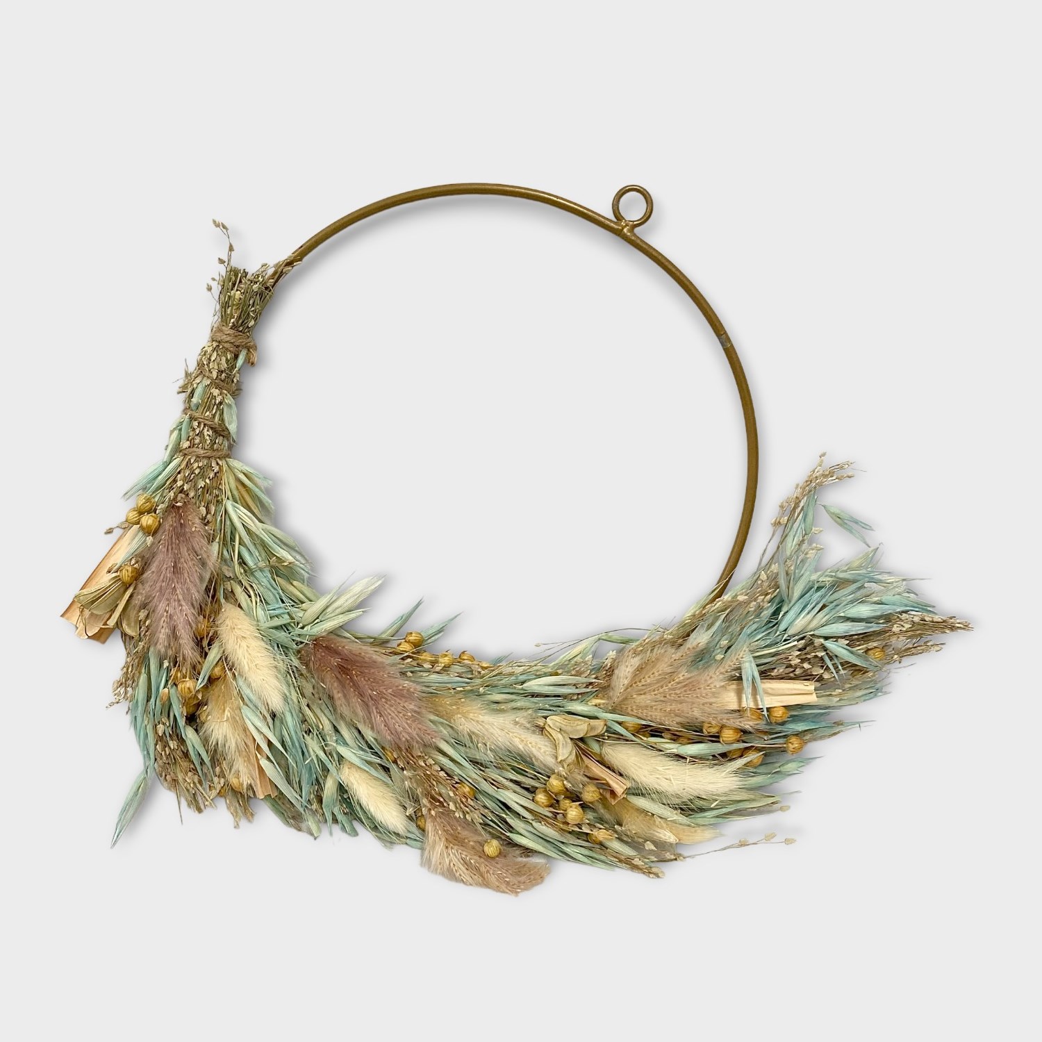 Everlasting Dried Flower Bunches & Bouquets Dried Flower Hoop Sage