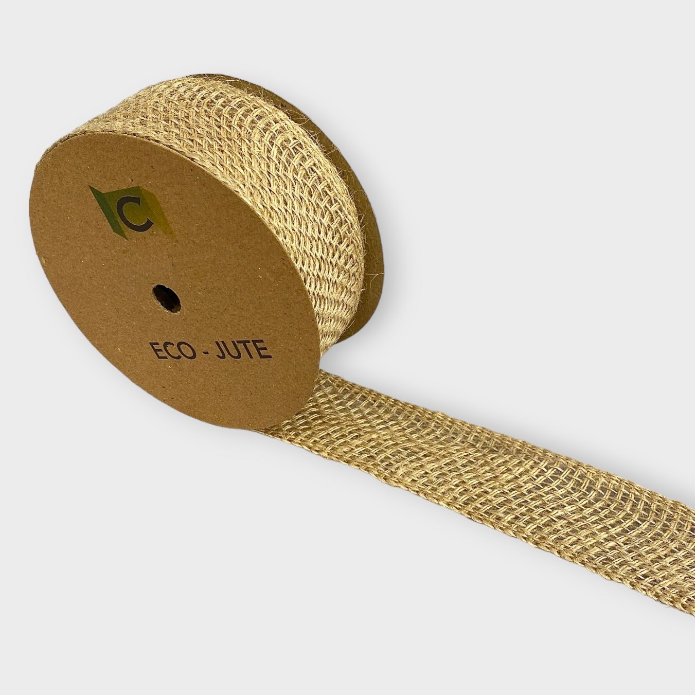 Eco Ribbons ECO Jute Natural Floristry Ribbon 50mm | 100% Biodegradable & Recycable ...