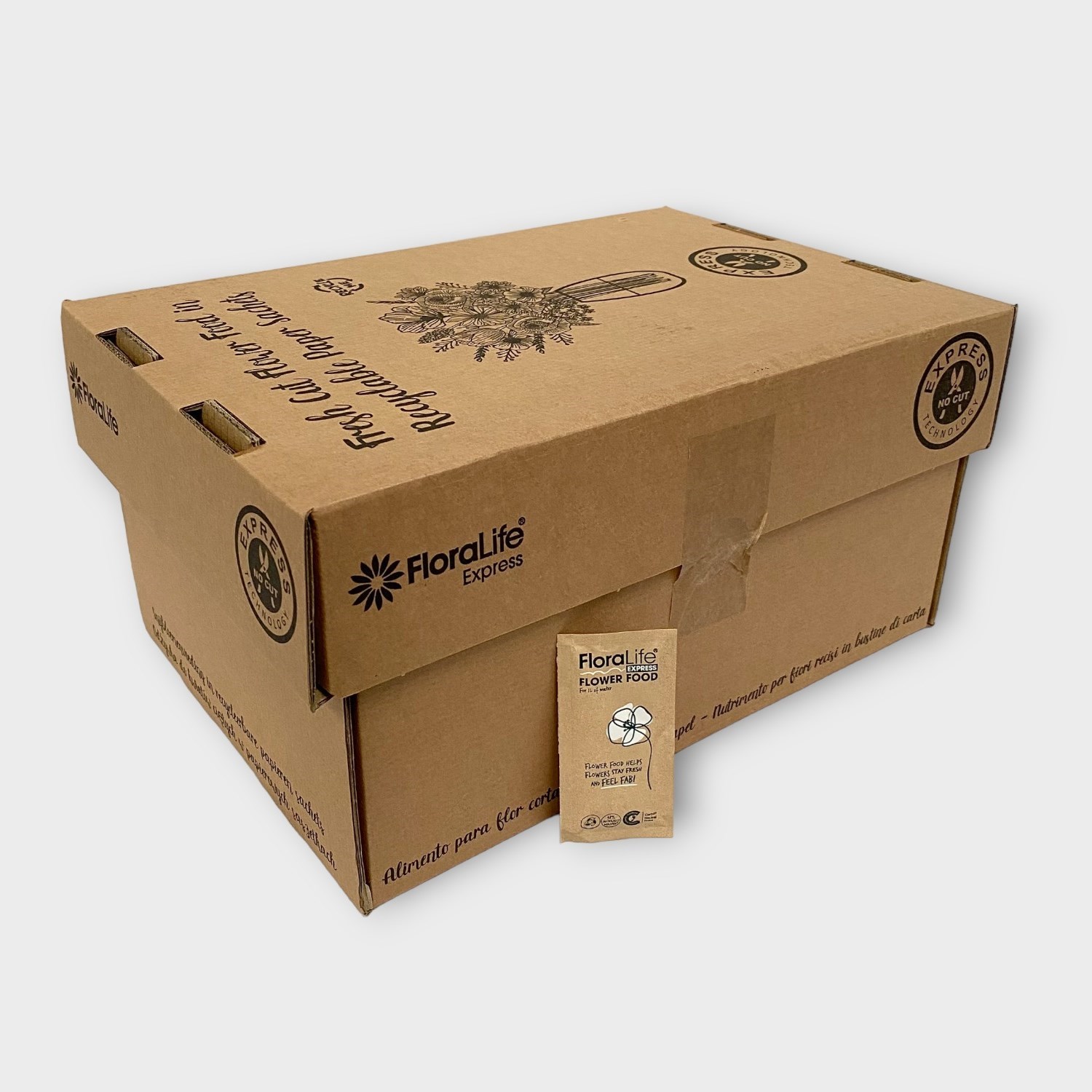 Cut Flower Food ECO Sachets x500 Wholesale Dutch Flowers Direct