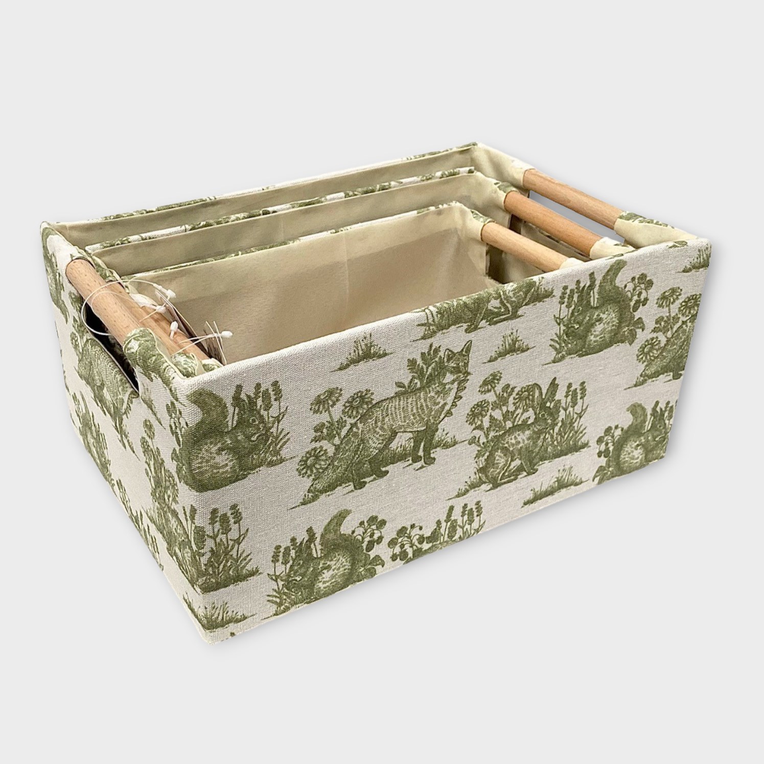 Baskets toile deals