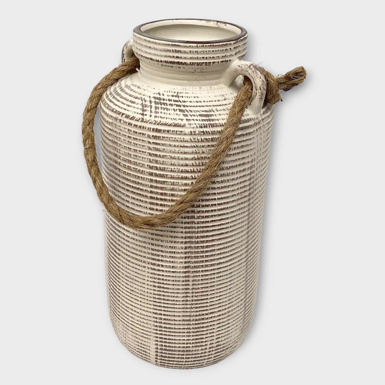 Natural Interiors Stoneware Vase 27cm Wholesale Florist Supplies UK