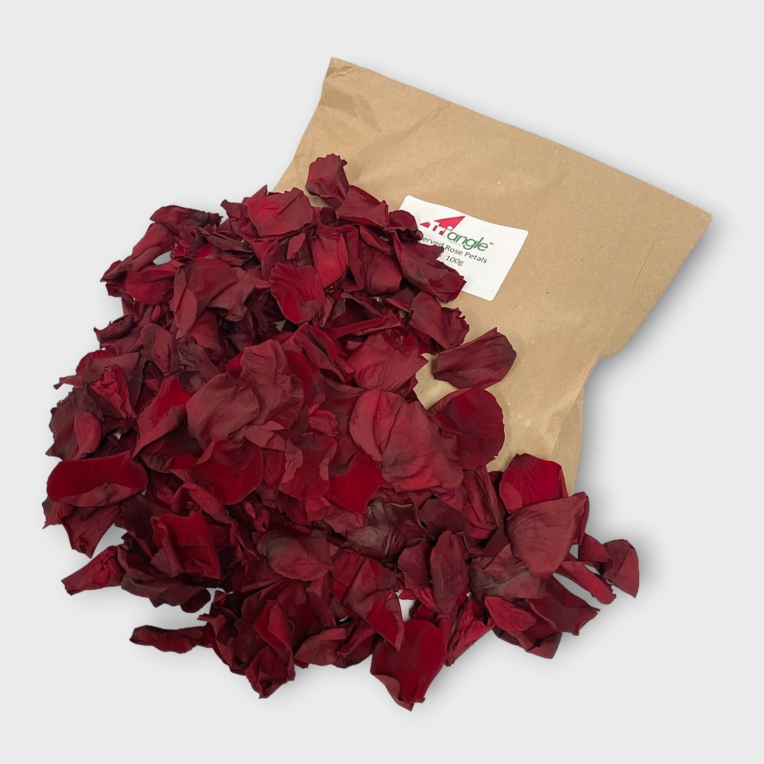 Preserved Rose Petals Red Biodegradable Confetti Dried Petal Confetti UK